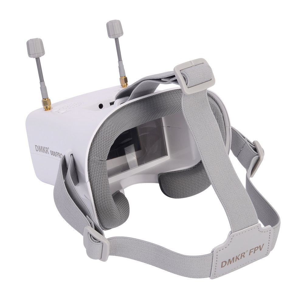 Fpv Drone Goggles - Kacamata FPV Original 008D PRO Putih