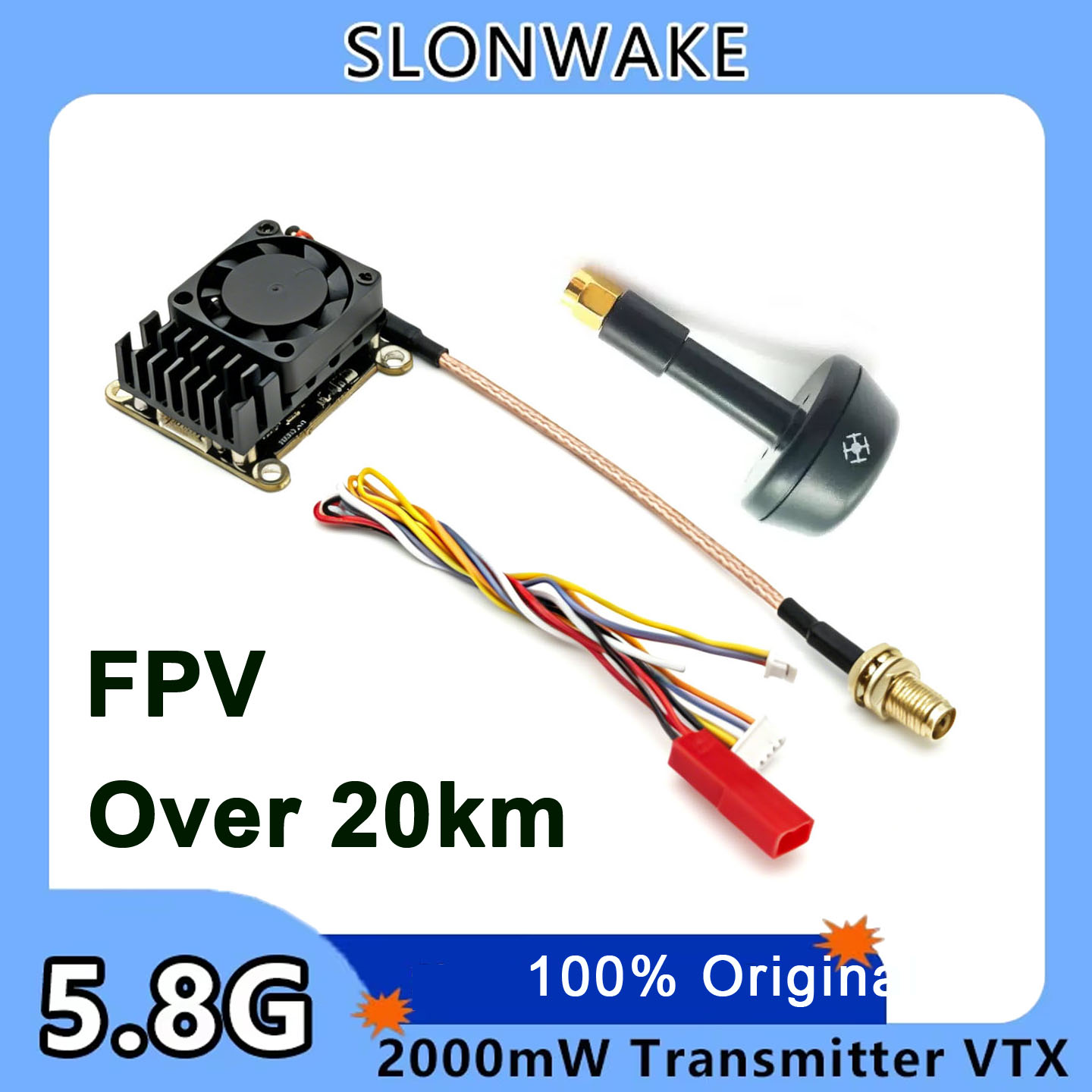 Fpv Drone Frame - Pembaruan baru 5.8Ghz 2W VTX FPV