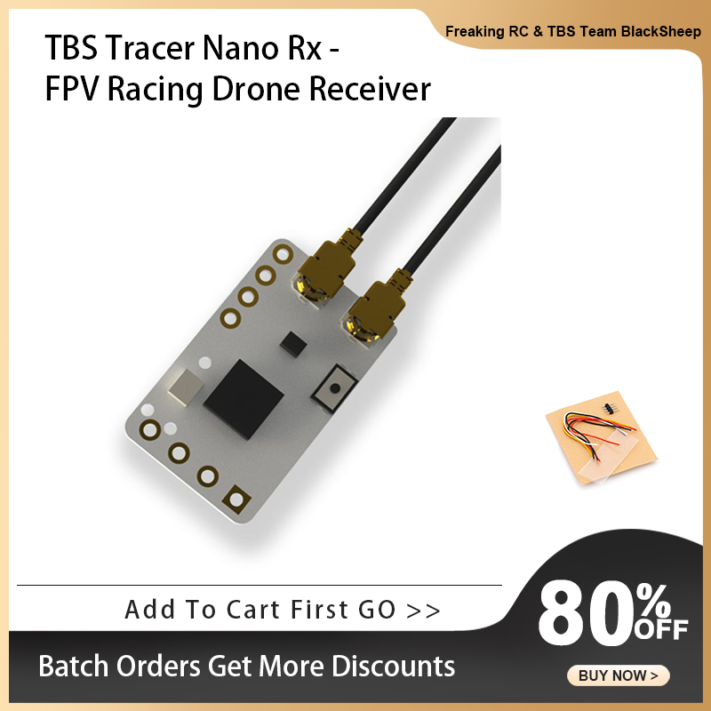 Tbs Fpv Tracer - Hitam domba TBS TRACER NANO RX