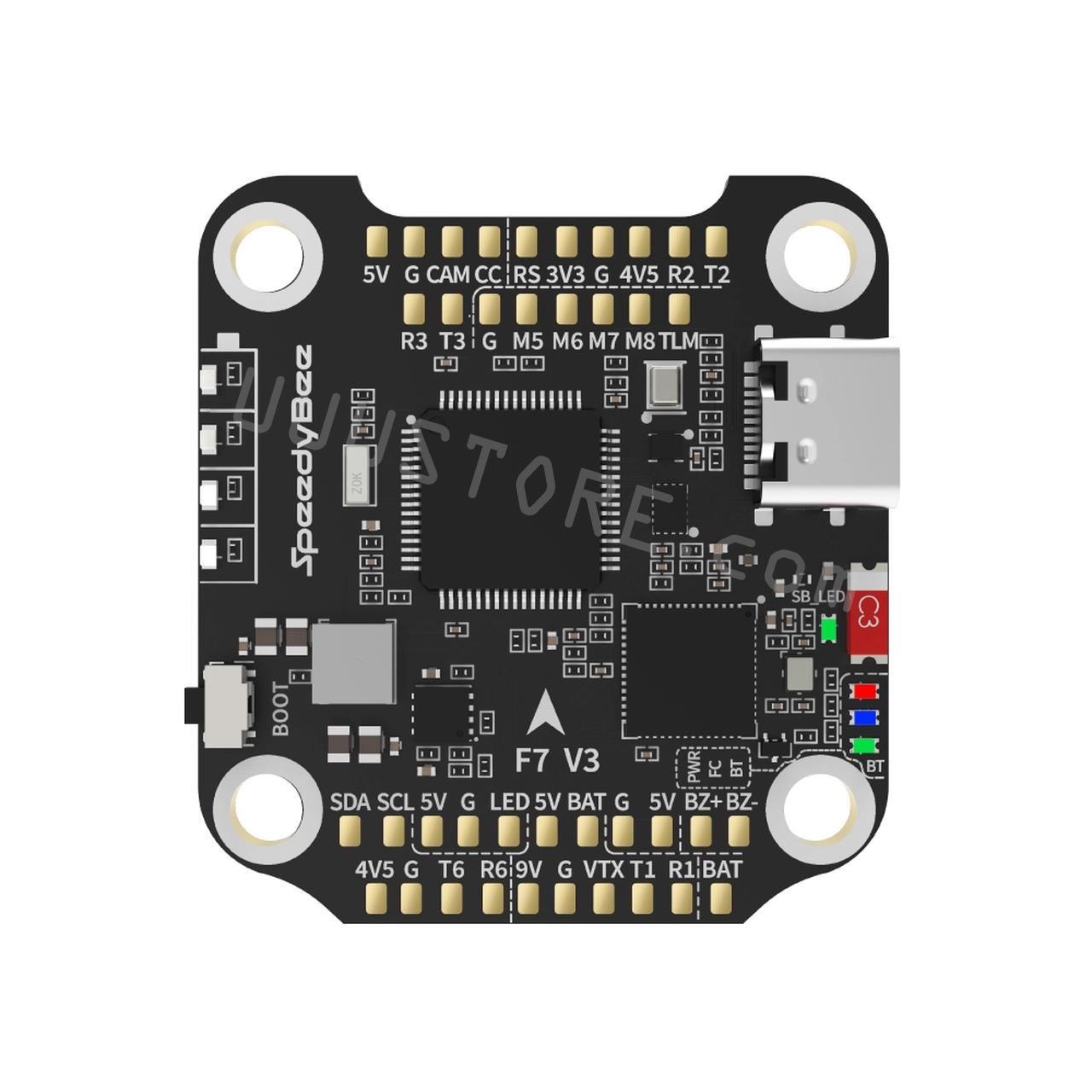 SpeedyBee F7 V3 BL32 50A 30X30 - Betaflight Fc F7 ulasan dan harga