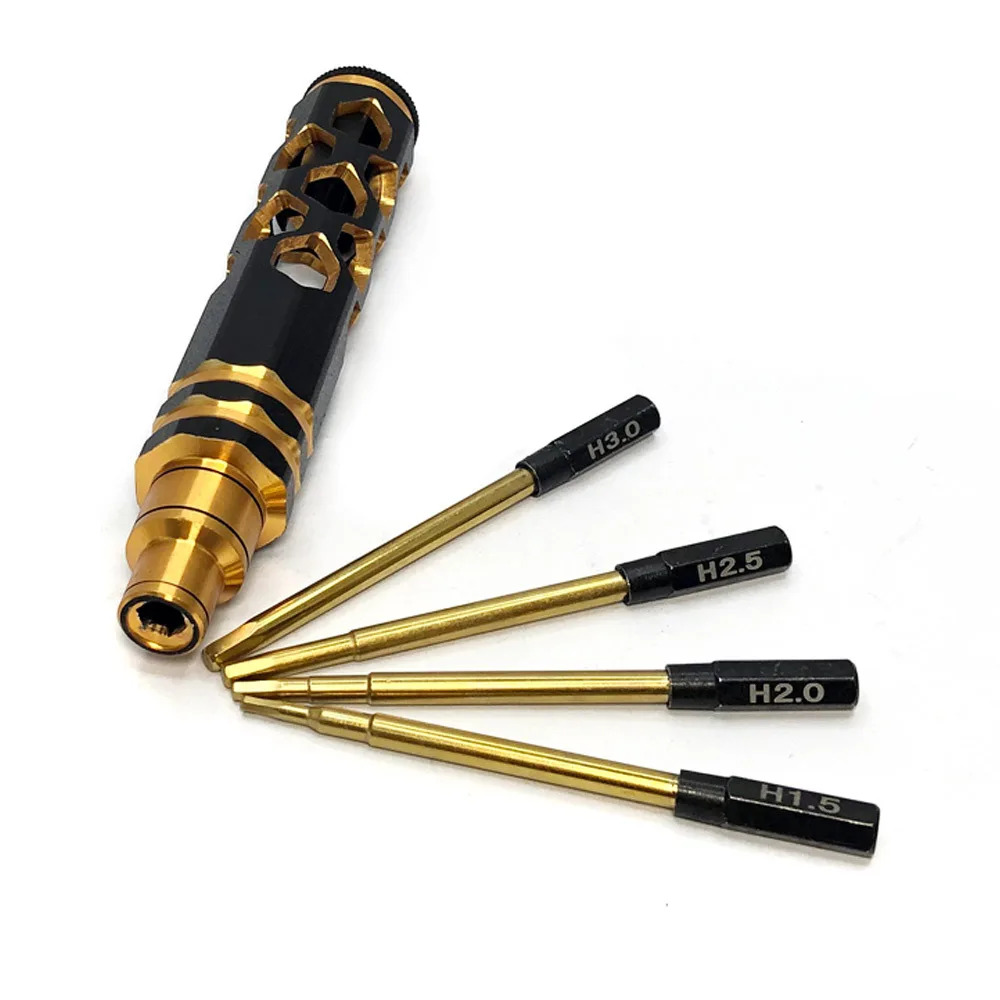 Obeng Logam 4 in 1 Set 1.5mm 2 - Fpv Drone Tool Kit ulasan dan harga