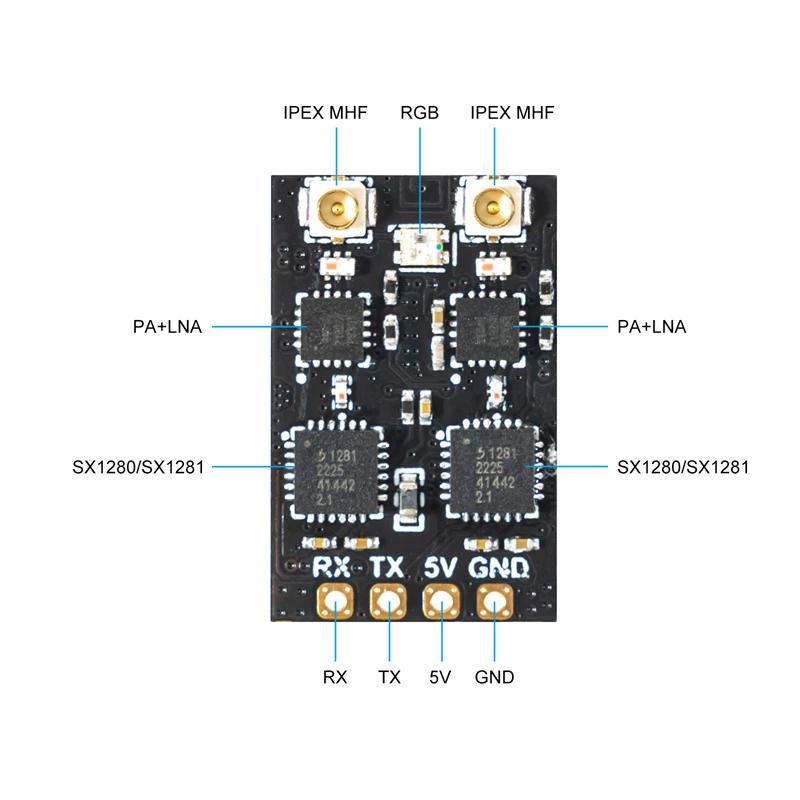 Penerima BETAFPV SuperD ELRS 2 - Fpv Drone Quadcopter ulasan dan harga
