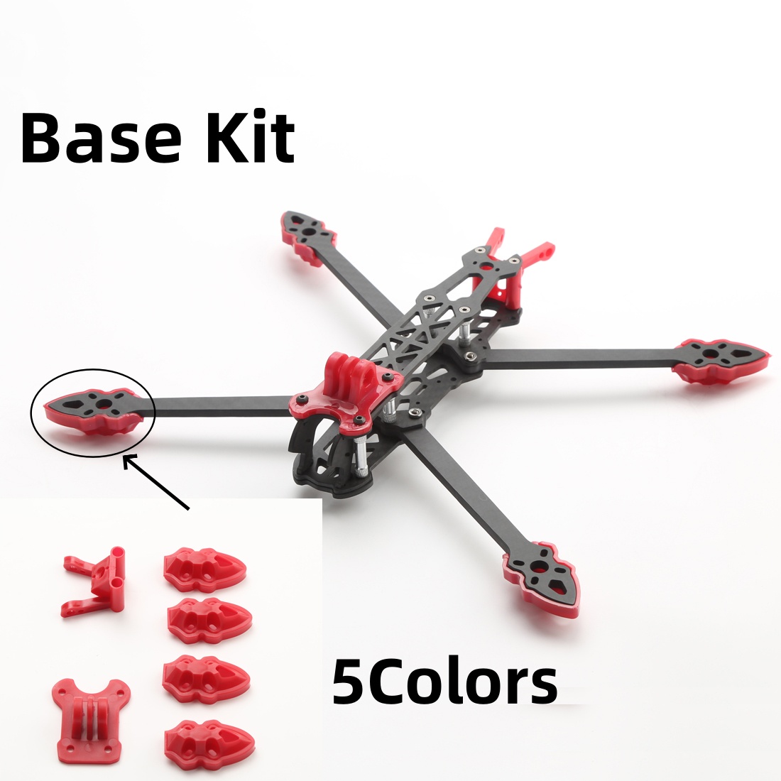 Mark4 5 inci / 7 inci FPV Fram - Fpv Drone Tool Kit ulasan dan harga