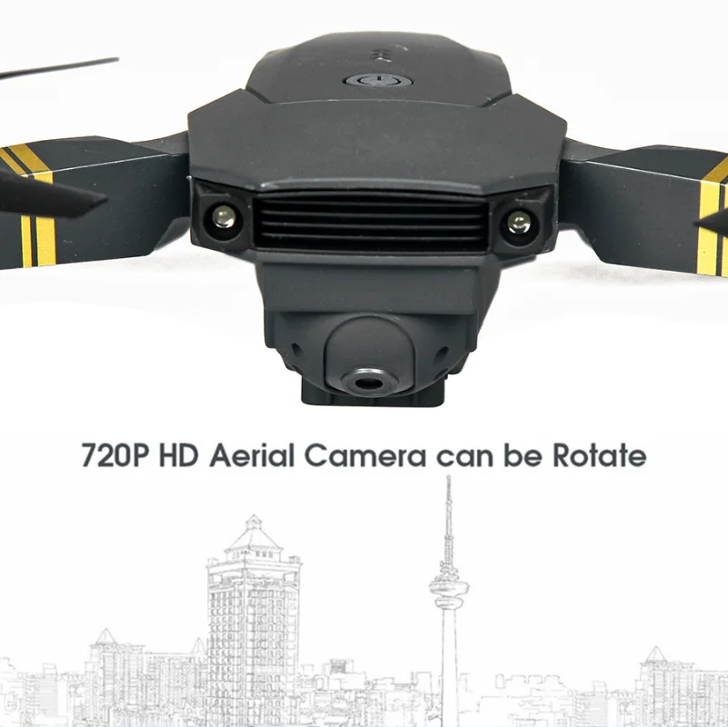 Drone Quadcopter RC lengan lip - Eachine Drone E58 ulasan dan harga
